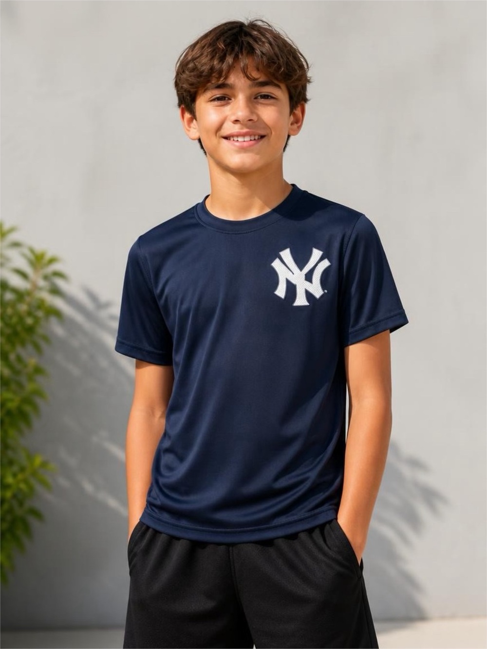 Aaron Judge 99 Dri Fit Navy Short-Sleeve Tee with White NY Logo